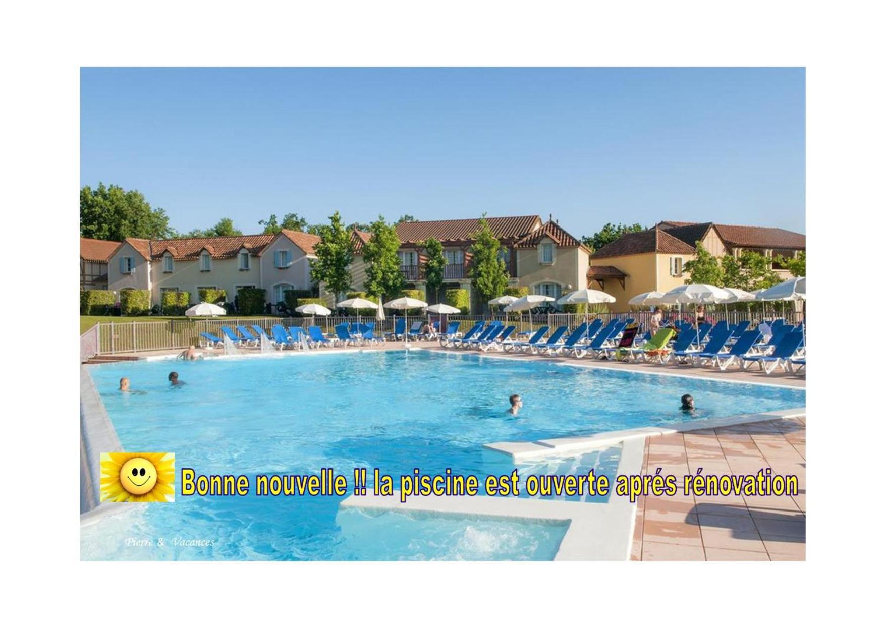 Charmant Appartement Avec Piscine. Monflanquin Buitenkant foto